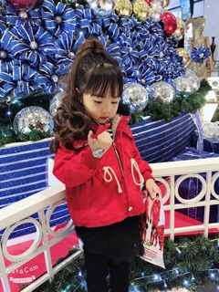Áo parka lót lông cừu