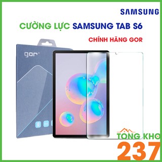Cường lực Galaxy Tab S6 chính hãng Gor - Kính cường lực Samsung Galaxy Tab S6 trong suốt độ cứng 9H
