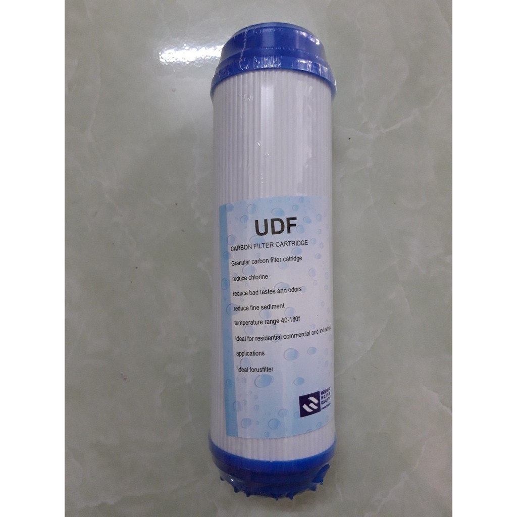 Bộ 3 lõi lọc nước 3 cấp số 1, số 2, số 3 - dùng cho bộ lọc nước sinh hoạt gia đình