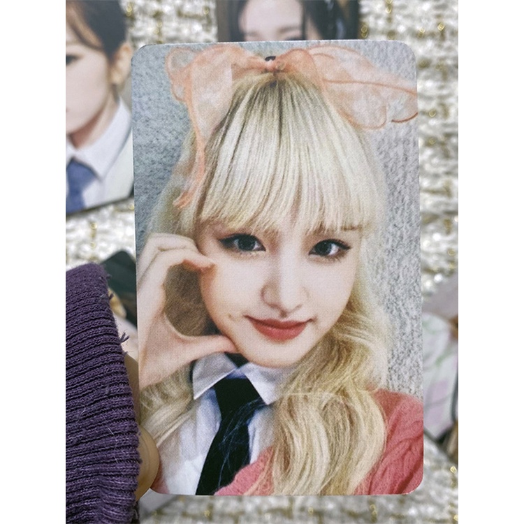 Tmdbyx Set 6 Tấm Thẻ Ảnh Lomo In Hình Các Thành Viên Nhóm Nhạc Kpop IVE Eleven
