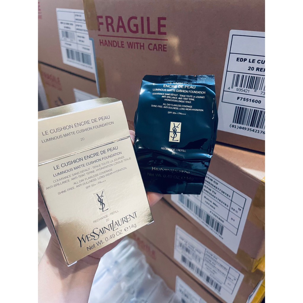 refill Phấn Nước cao cấp YSL Le Cushion luminous foundation tone 20 14gr | BigBuy360 - bigbuy360.vn