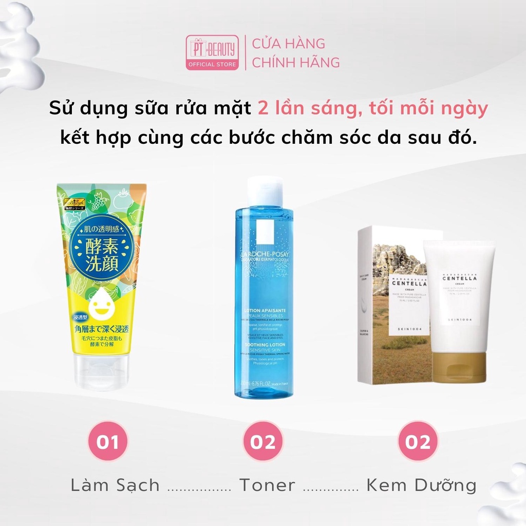 Sữa rửa mặt lên men tự nhiên trắng sáng da SEXYLOOK Enzyme Brightening Facial Cleanser 120g