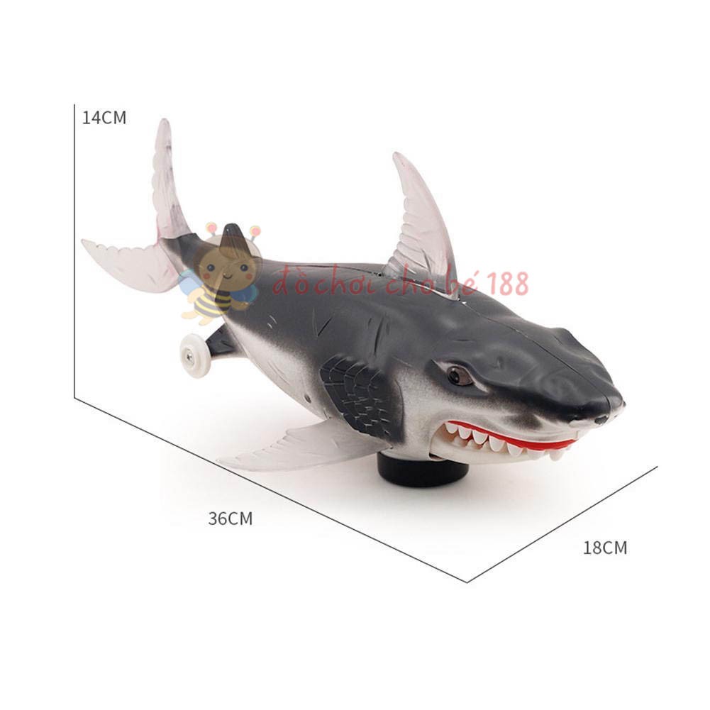 ĐỒ CHƠI CÁ MẬP Cá heo CHẠY PIN. CÓ NHẠC, ĐÈN LED ĐỦ MÀU