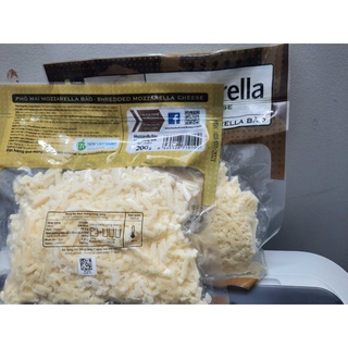 [Chỉ ship HCM] PHÔ MAI BÀO SỢI MOZZARELLA 200G