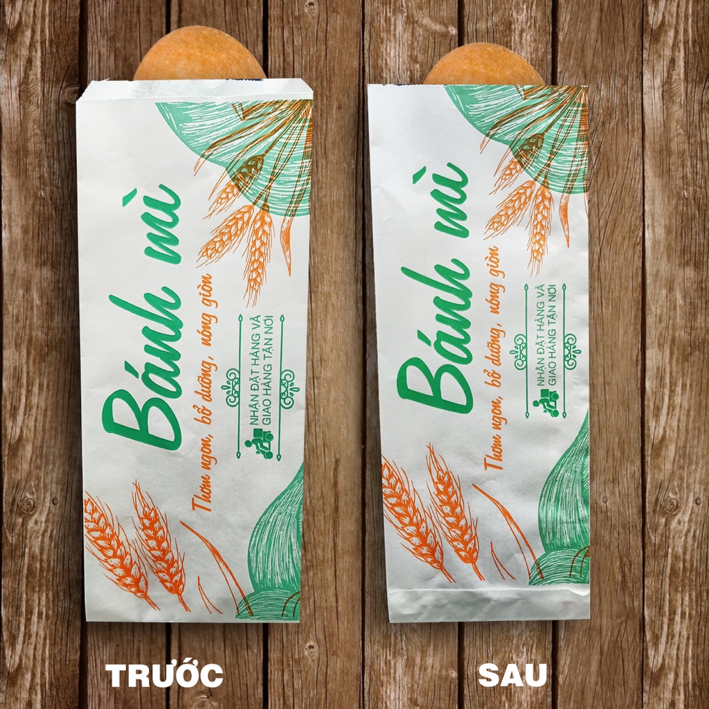 Túi và bao bánh mì Lúa Mạch 2022 (1000 túi)