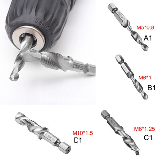 Mũi khoan thép titanium 1 tốc độ cao đa năng tích hợp dây vát mép lỗ