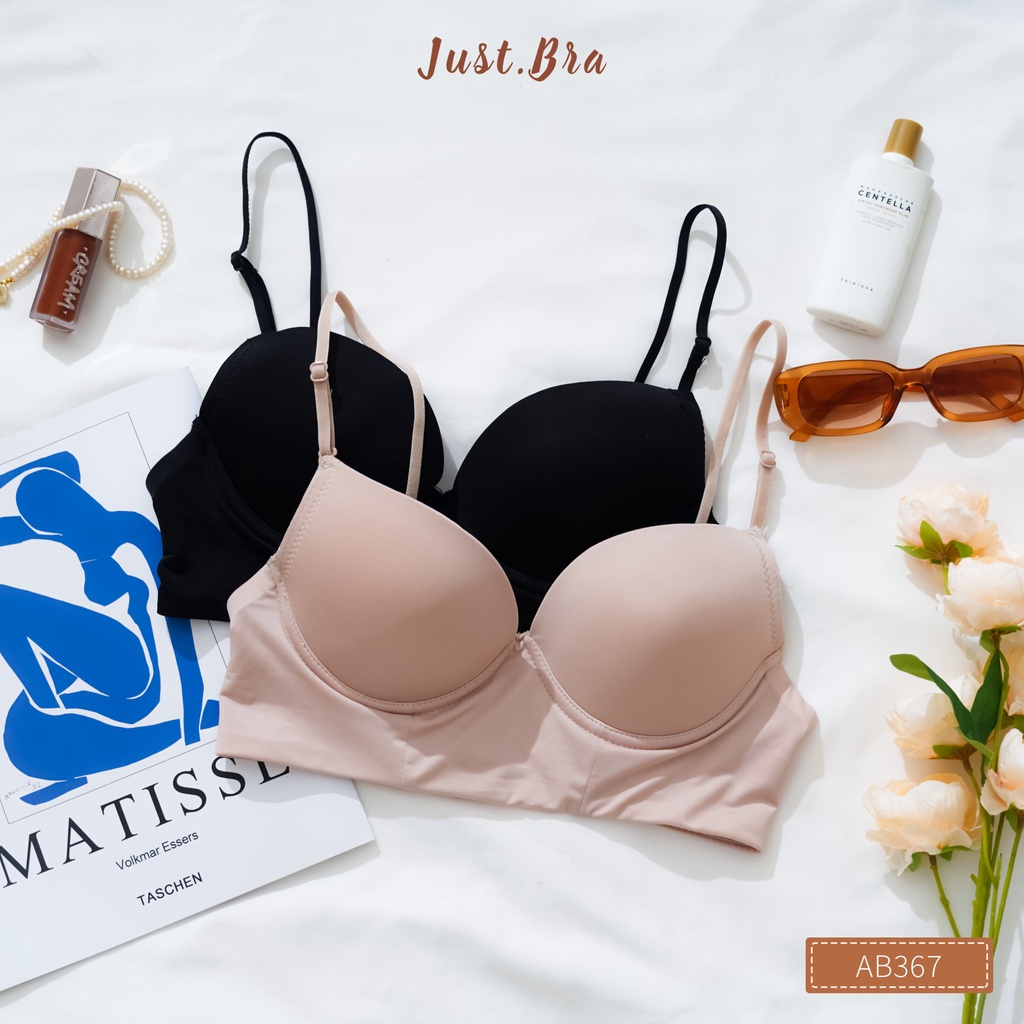 Áo ngực có gọng Just Bra mút mỏng dây mảnh tinh tế quyến rũ AB367