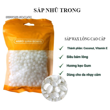 Sáp Wax Lông Nóng HARD WAX BEANS 100G chuẩn
