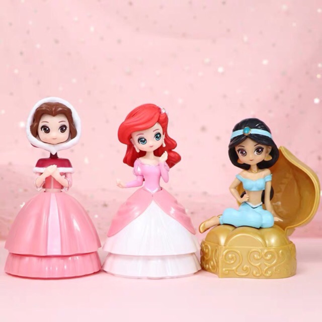 Có sẵn ✨Trứng Công Chúa Disney Suprise Egg ✨ Ariel Aurora Jasmine Rapunzel Alice Sophia ElsaAnna