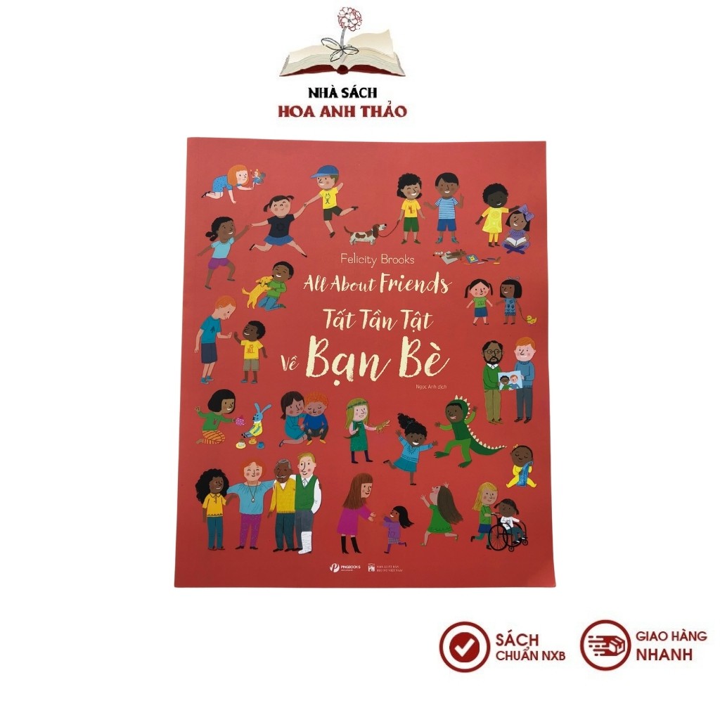 Sách - Tất Tần Tật Về Bạn Bè, Về Cảm Xúc- Dành cho trẻ - All About Friends/ All About Feelings - Combo 2 cuốn