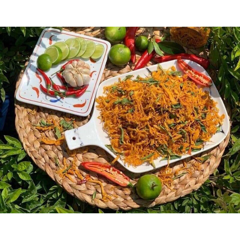 1KG KHÔ GÀ LÁ CHANH ĐẶC BIỆT- KHÔ GÀ LÁ CHANH TẬN XƯỞNG TÚI ZIP | BigBuy360 - bigbuy360.vn