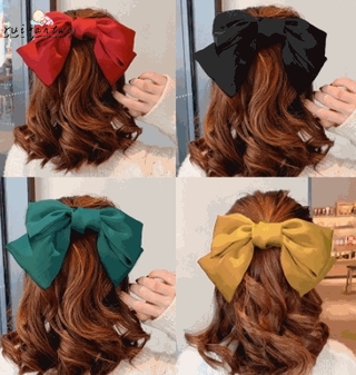 Dây Buộc Tóc Phối Nơ Xinh Xắn Dành Cho Nữ