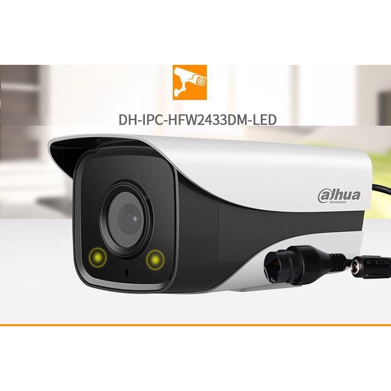 Camera IP 4MP Dahua HFW 2433DM-A-IL Poe