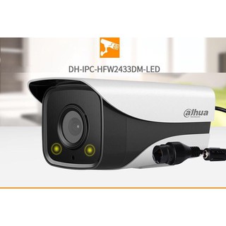 Camera IP 4MP Dahua HFW 2433DM-LED(có Màu ban đêm)