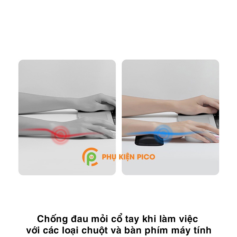 Kê tay bàn phím da cho bàn phím và kê tay di chuột chống đau mỏi cổ tay bộ 2 chiếc - Đệm kê tay cho chuột | BigBuy360 - bigbuy360.vn