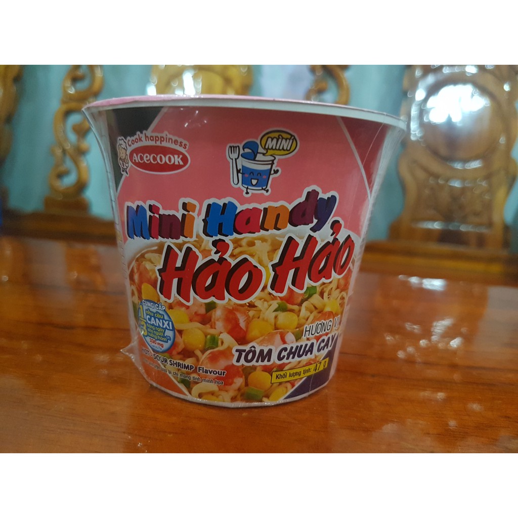 Hảo hảo ly mini handy tôm chua cay 47g