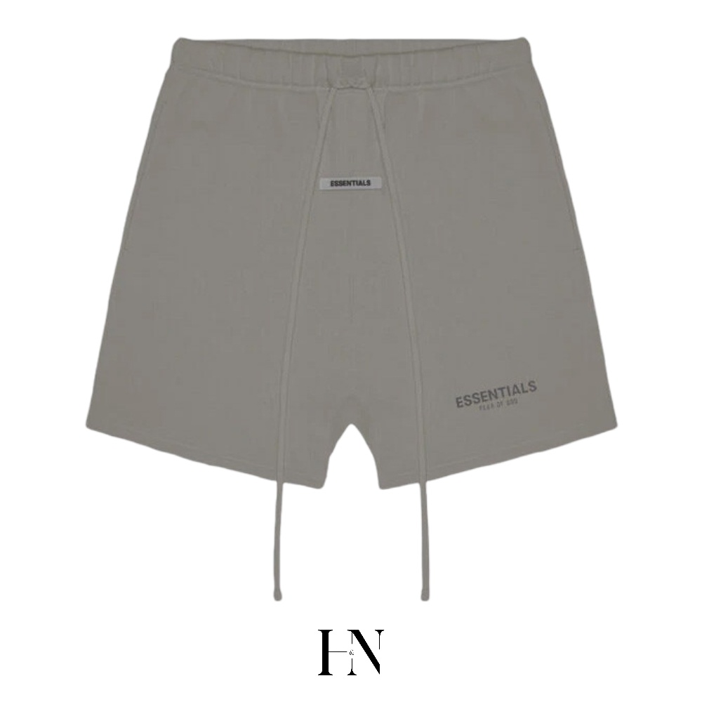 QUẦN SHORT FEAR OF GOD ESSENTIALS CEMENT