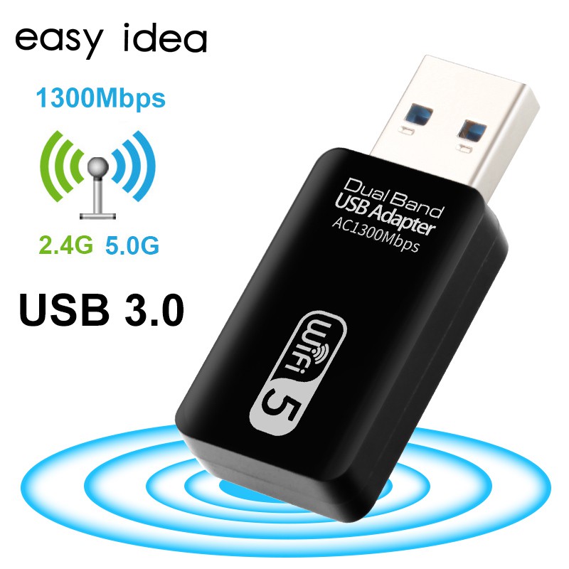 Usb Wifi 5ghz Wi Fi Usb Ac 1200mbps Cổng Kép Usb 3.0 Ethernet 2.4g 5g