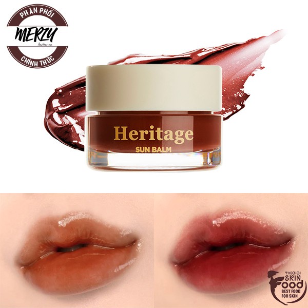 Son Dưỡng Có Màu Dưỡng Ẩm Môi Hiệu Quả Merzy The Heritage All Day Lip Care 4g