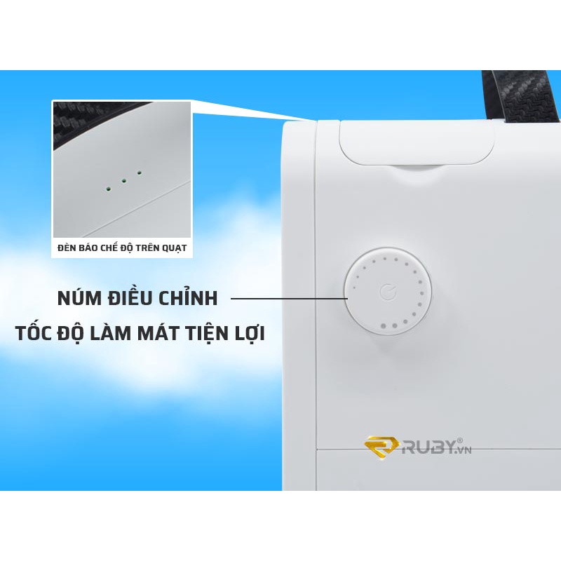 Quạt điều hòa hơi nước Mini Xiaomi Microhoo, quạt hơi nước Mini Xiaomi, nhỏ gọn, làm mát nhanh chóng