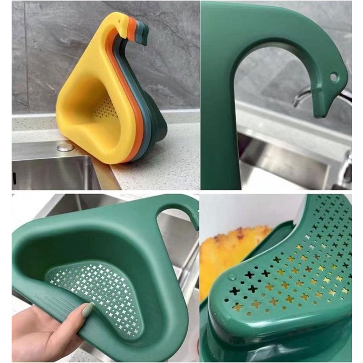 Giỏ đựng giẻ rửa bát thiên nga