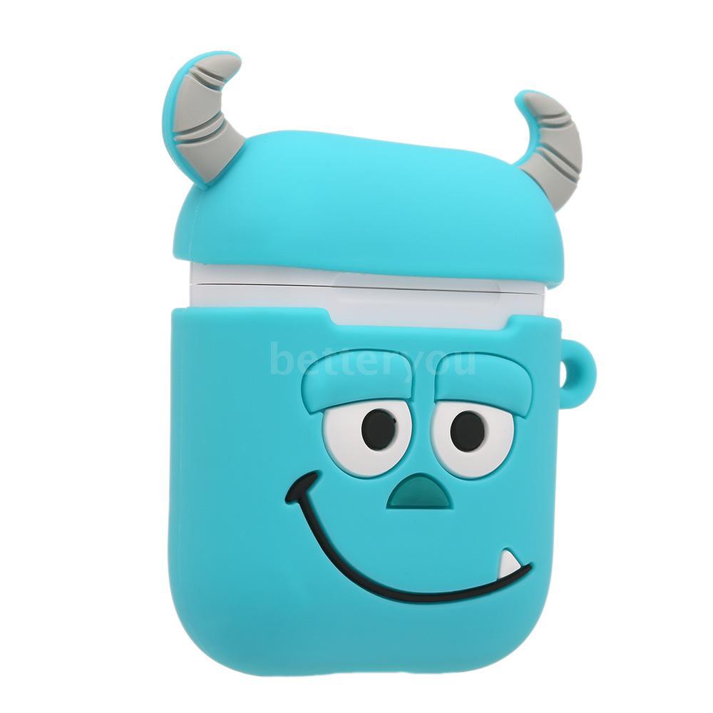 Hoạt Hình Vỏ Bảo Vệ Hộp Sạc Tai Nghe Airpods Hình Gấu Nâu Kèm Móc Khóa Xinh Xắn | BigBuy360 - bigbuy360.vn