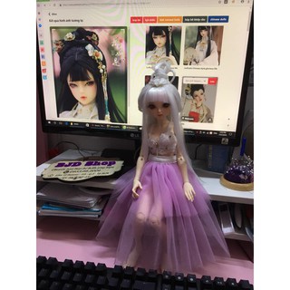 Tóc cổ trang búp bê BJD -1/4 - 16-18cm