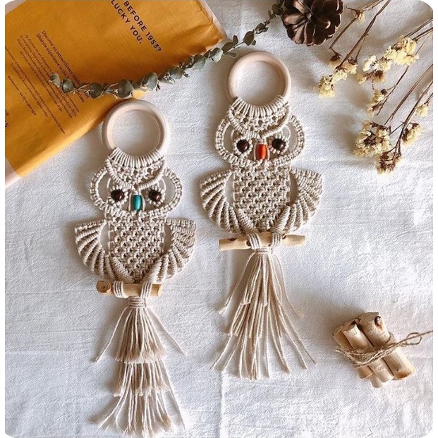 Vòng gỗ, vòng gỗ macramer, trang trí, làm handmade, derco