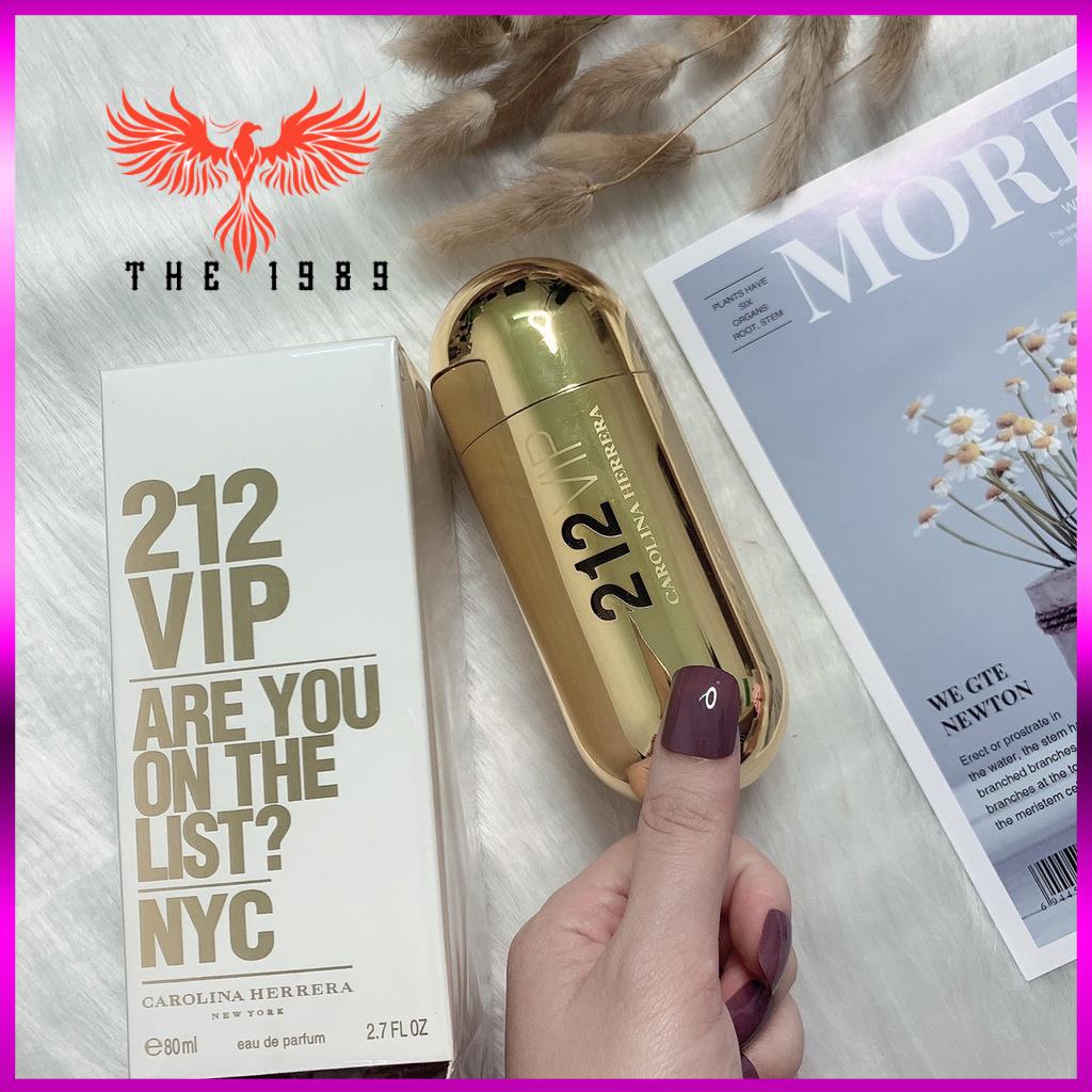 Nước hoa nữ Carolina Herrera 212 VIP Women, nước hoa nữ cao cấp phong cách trẻ trung, dịu dàng, nữ tính | BigBuy360 - bigbuy360.vn