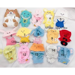 Outfit cho doll 20cm