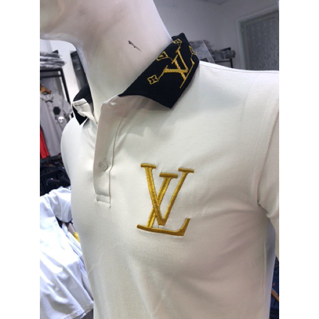 Áo thun nam có cổ thêu logo đẹp mẫu mới hot,vải cotton mềm mai thoáng mát
