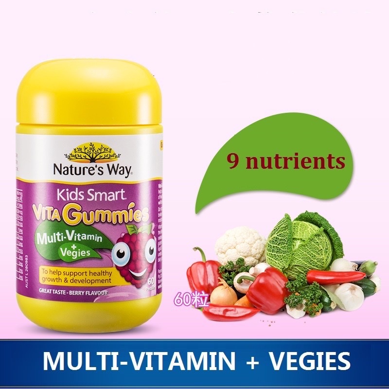 Viên bổ sung rau củ cho bé