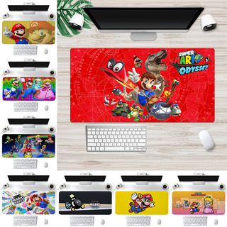 Miếng Lót Chuột Và Bàn Phím Chống Trượt In Hình Super Mario Bros 30x60cm