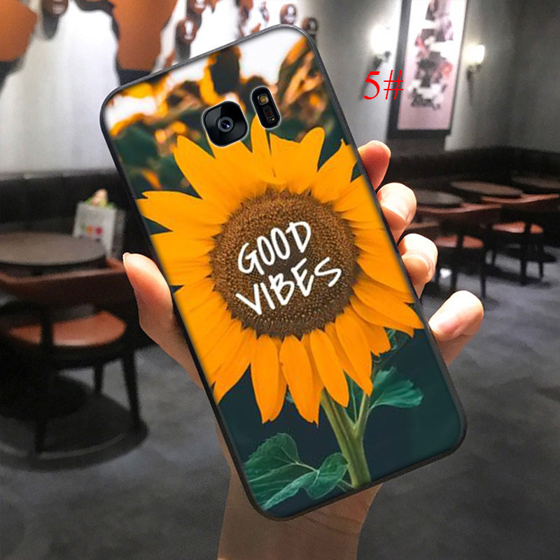 QD3 aesthetic sunflower Soft Silicone Case for Samsung S7 Edge S8 S9 S10 Plus S10E | BigBuy360 - bigbuy360.vn
