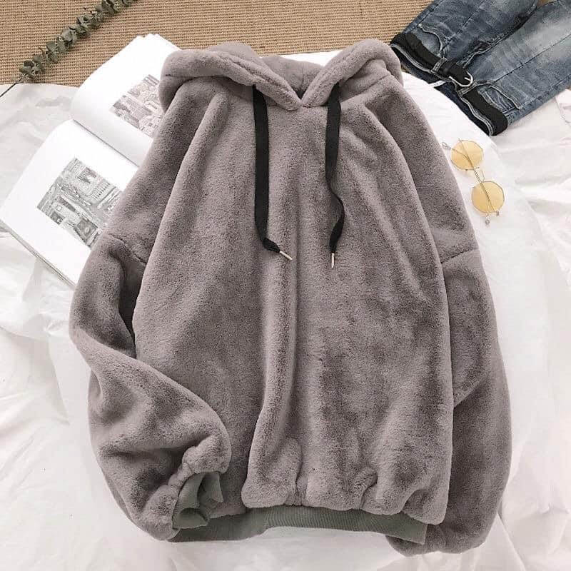 Áo Hoodie Áo Nỉ Áo Hoodie Nỉ Bông Lông Thỏ Siêu Dày Nam Nữ Thu Đông 2021 (Ảnh Thật Ỏ Cuối) | BigBuy360 - bigbuy360.vn