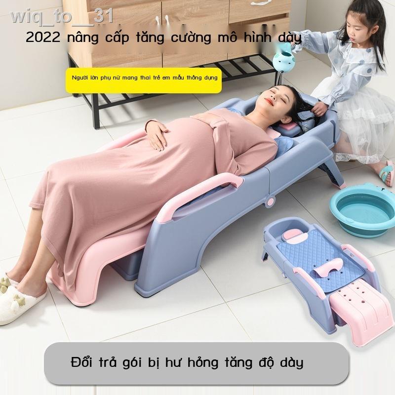 wiq_to__31Ghế gội đầu cho trẻ em ghế salon tạo tác cộng với kích thước hộ gia đình có thể gập lại giường k