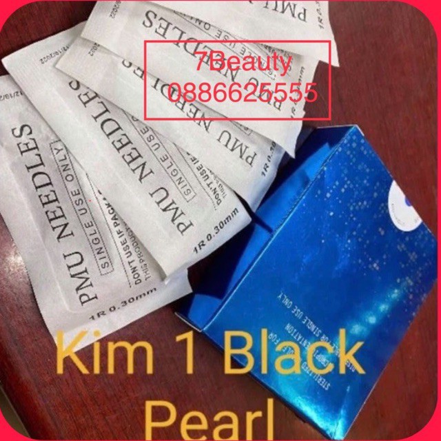 [Hộp 5cái]Kim Chuyên Dùng Máy Xăm Kỹ Thuật Số,BlackPearl