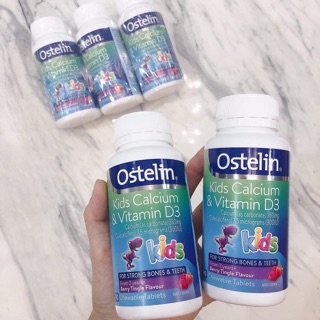 Ostelin Canxi D3 kid tăng chiều cao và xương chắc khoẻ cho trẻ 2-13 tuổi