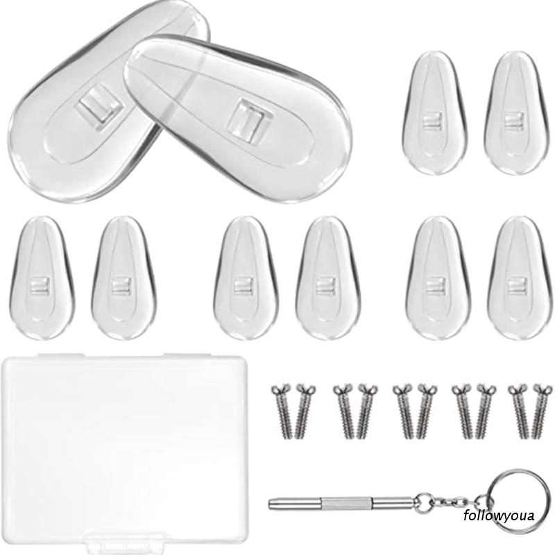 Miếng đệm mũi gắn mắt kính bằng silicone chống trượt