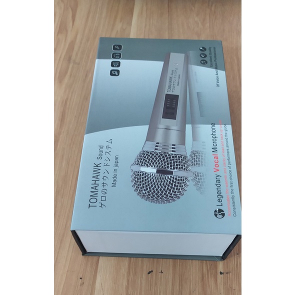 Điện tử Sơn Nguyễn cũng cấp Mic Có Dây TOMAHAWK Made In Japan Hút Giọng, Hát Nhẹ, Hỗ Trợ Chống Hú Tốt,Khung và củ INOX