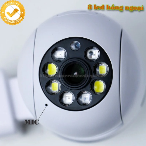 Camera Yoosee bóng đèn kết nối wifi, cắm điện trực tiếp không cần dây, 3.0mpx, xoay 360 độ, bảo hành 12 tháng
