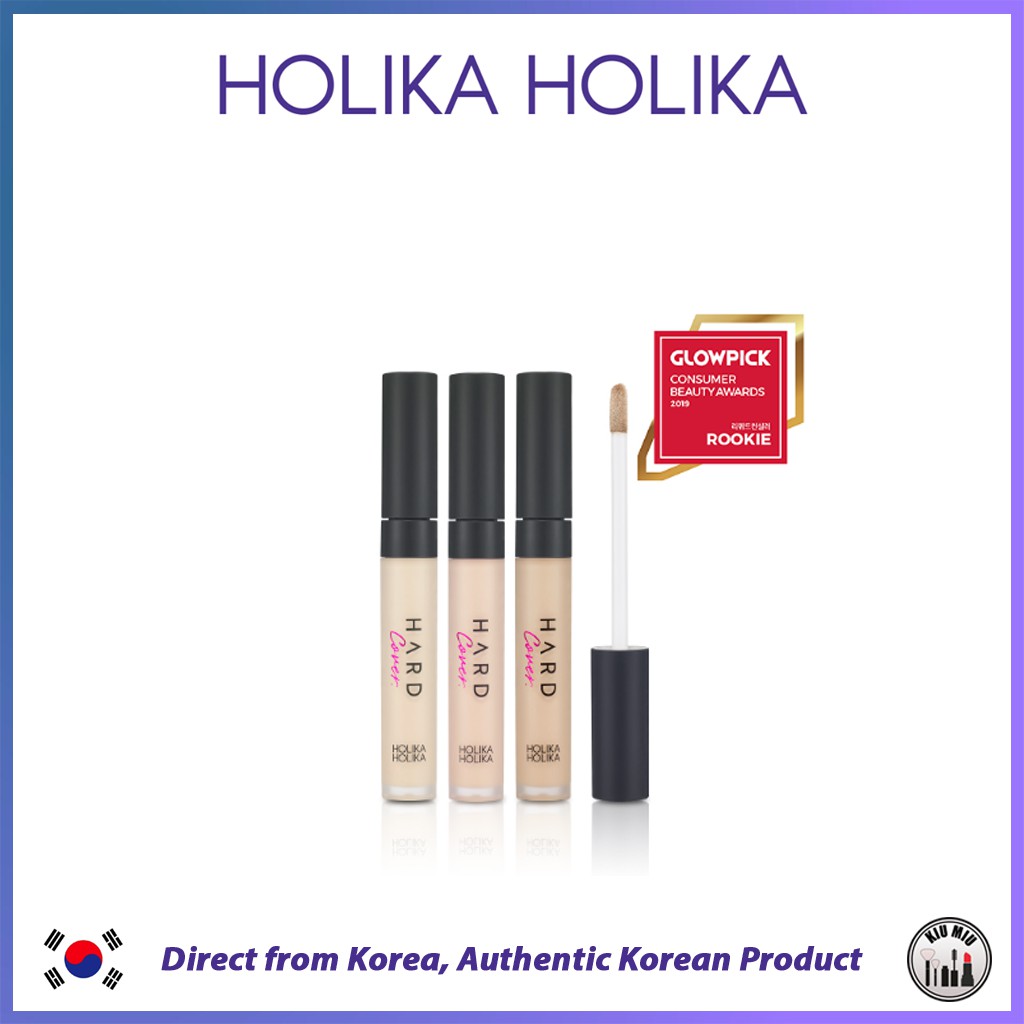 HOLIKA HOLIKA HARD COVER LIQUID CONCEALER SPF30 PA++ *ORIGINAL KOREA*