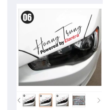 DecalDubai_Tem dán xe Captiva nhẹ nhàng tặng kèm tem chữ ký