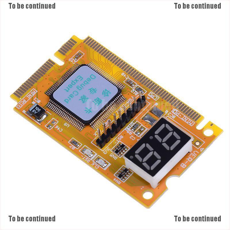 Card Chẩn Đoán Mini Pci-E Lpc Pc 3 Trong 1