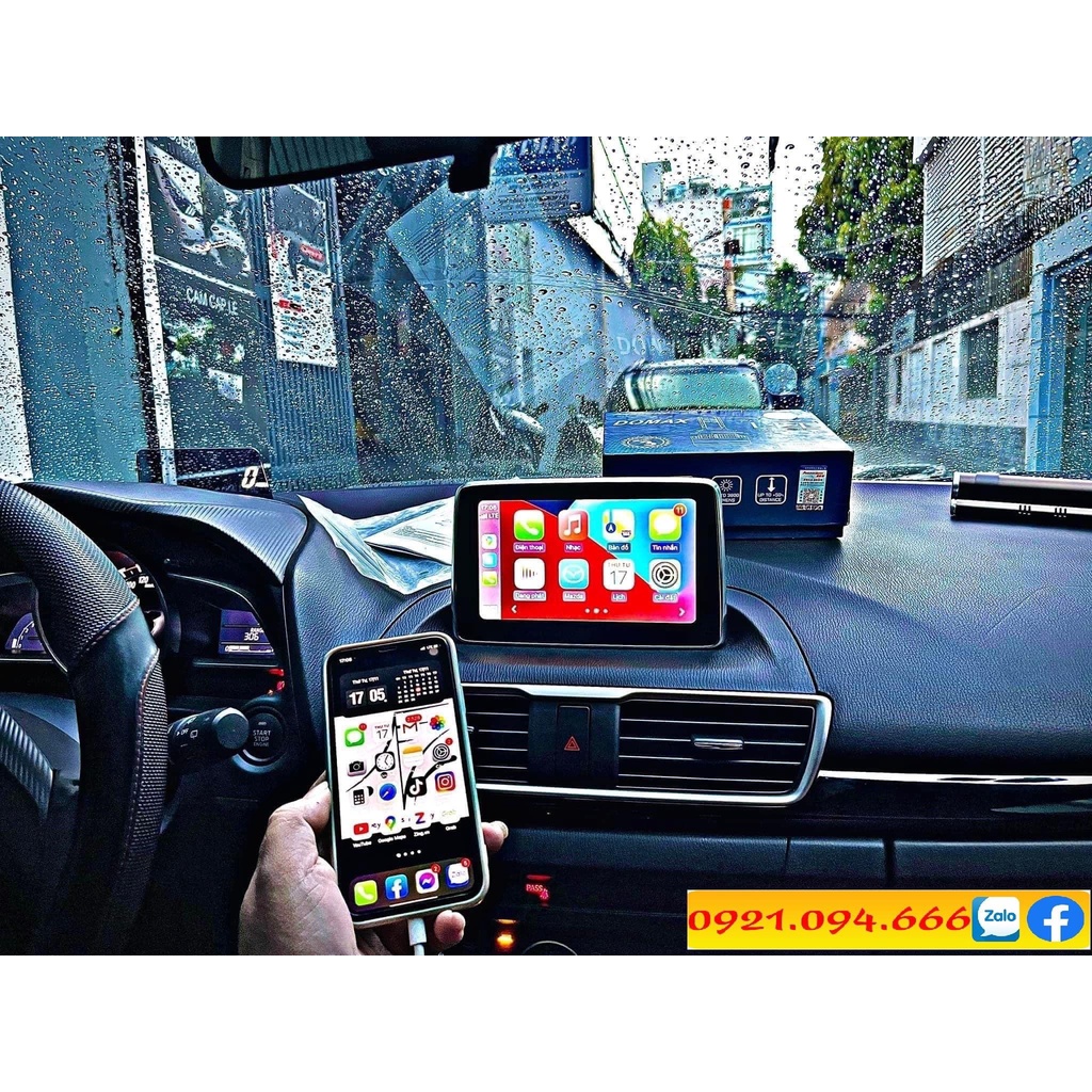 Kit Apple Carplay 9U0C chính hãng cho Mazda 3 2015 đến 2020