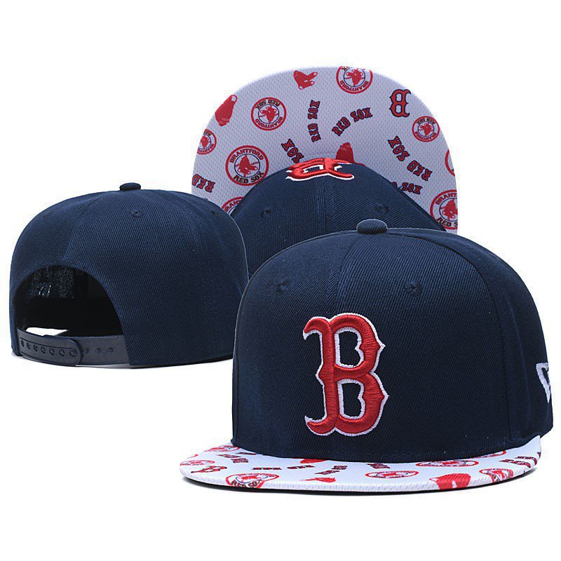 Mlb Mũ Lưỡi Trai Thêu logo Boston Red Sox t4be aHyq Thời Trang Dùng Làm Quà Tặng