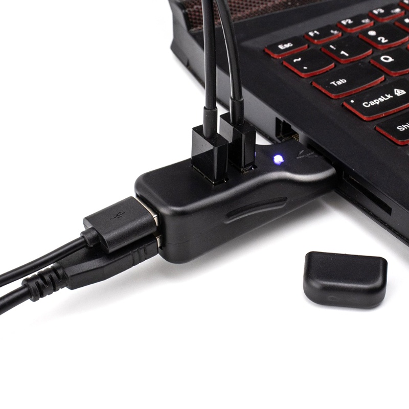 Bộ Chia 4 Cổng USB 3.0 Kèm Bàn Phím Và Chuột Cho Laptop