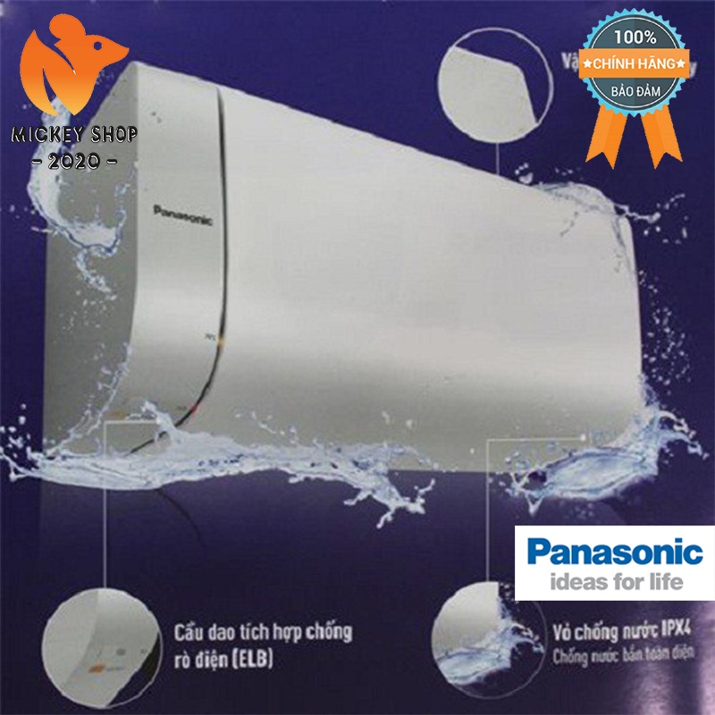 [ NHẬT BẢN ] Máy nước nóng gián tiếp Panasonic DH-20HBMVW ( 20L ) | DH-30HBMVW ( 30L ) - CHÍNH HÃNG