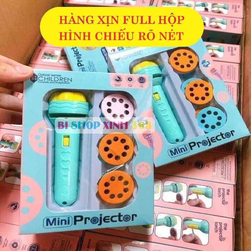Đèn Pin Chiếu Hình Cho Bé 80 Hình Đồ Chơi Thông Minh Phát Triển Trí Tuệ