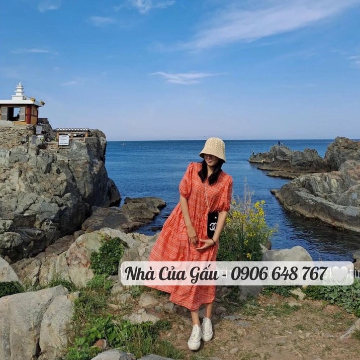 Mũ bucket nữ vải dày dặn siêu đẹp